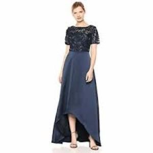 Adrianna Papell Women's Soutache Long Dress NEW